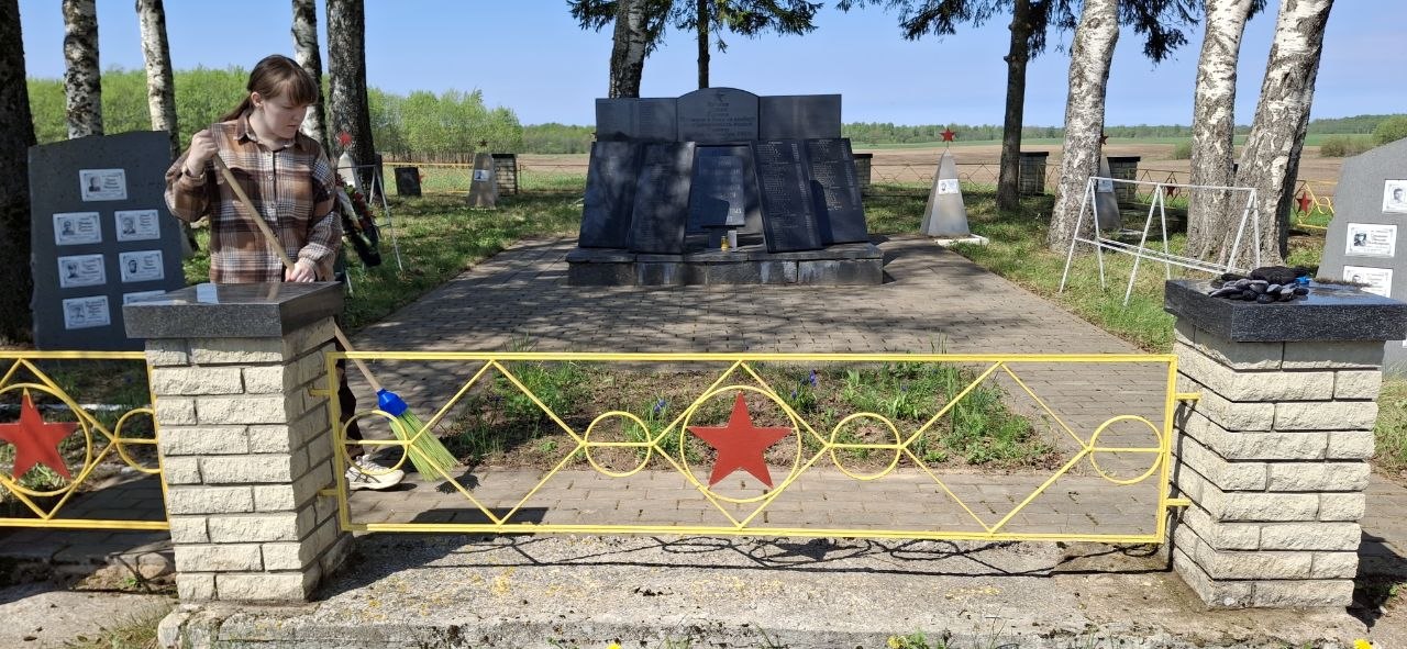 Работники инспекций МНС Витебской области приняли участие в мероприятиях, посвященных Дню Победы